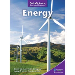 Delta Science Content Readers Energy Purple Book, Pack of 8, Item Number 1278111