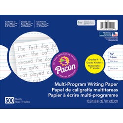 Image for Pacon Multi-Program Handwriting Paper, 10-1/2 x 8 Inches, Pack of 500 from School Specialty