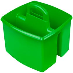 Image for Storex Large Caddy, 13 x 11 x 6-3/8 Inches, Green, Pack of 6 from School Specialty