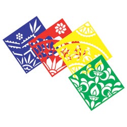 Image for Roylco Classic Rangoli Mega Stencil, 11 x 11 Inches, Set of 4 from School Specialty