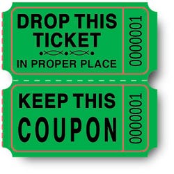 Image for Premier Southern Ticket Roll Ticket, 2 x 2 Inches, Keep This Coupon, 2000 Tickets from School Specialty