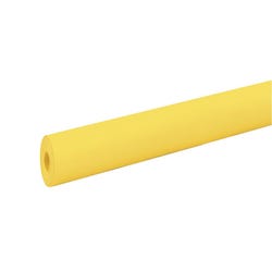 Image for Rainbow Kraft Duo-Finish Kraft Paper Roll, 40 lb, 36 Inches x 100 Feet, Yellow from School Specialty