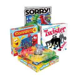 Image for Hasbro Classic Board Game Set, Set of 4 from School Specialty