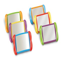 Image for Learning Resources All About Me Mirrors, 4 x 6 Inches, Set of 6 from School Specialty