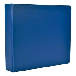 Image for School Smart D Ring Binder, Polypropylene, 1-1/2 Inches, Blue from School Specialty