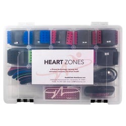 Image for Heart Zones Plastic Storage Case, Clear from School Specialty