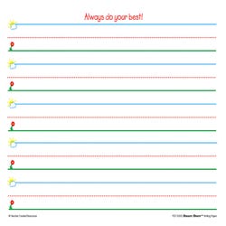 Image for Teacher Created Resources Smart Start Writing Paper, 1 Inch Rule, 11 x 8-1/2 Inches, 40 Sheets from School Specialty