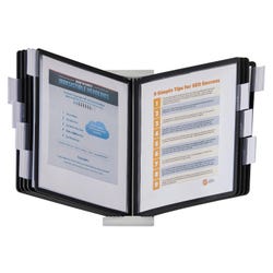 Image for Durable Instaview Desktop Reference System with Ten Letter, Black from School Specialty