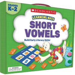 Scholastic Learning Mats: Short Vowels, Grade K-2 Item Number 2002267