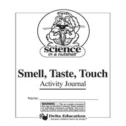 Image for Delta Education Science In A Nutshell Smell, Taste, Touch Student Journals, Pack of 5 from School Specialty