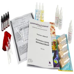 Innovating Science Forensics Kit- Forensics Using Simulated Blood 1502223