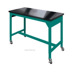Image for Diversified Spaces Workbench, Adjustable Height, Phenolic Top, Steel Frame from School Specialty