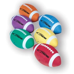 Image for Sportime Gradeball Junior Rubber Footballs, Size 6, Assorted Colors, Set of 6 from School Specialty