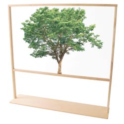 Image for Nature View Floor Standing Partition, 48 x 10 x 49-1/2 Inches from School Specialty