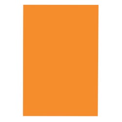 Image for School Smart Folding Bristol Board, 9 x 12 Inches, Orange, Pack of 100 from School Specialty