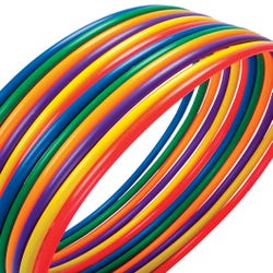 Image for FlagHouse Plastic Hoops, 30 Inch, Set of 12 from School Specialty