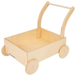 Image for Childcraft Wooden Push Cart, 18 x 26-7/16 x 22 Inches from School Specialty