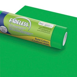 Image for Fadeless Paper Roll, Apple Green, 48 Inches x 50 Feet from School Specialty