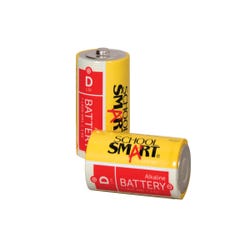 Image for School Smart Alkaline Batteries, D, Pack of 2 from School Specialty