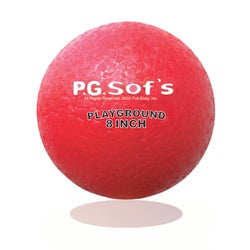 Image for Pull Buoy P.G. Sof's Playground Balls, 8 Inches, Assorted Colors, Set of 6 from School Specialty