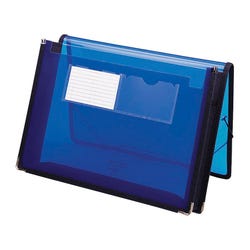 Image for Smead InnDura Poly Expanding Wallet, Letter Size, 2-1/4 Inch Expansion, Blue from School Specialty