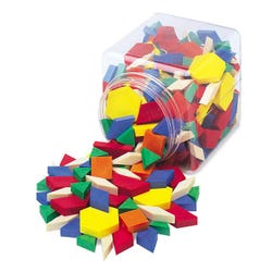 Image for SI Manufacturing Hollow Pattern Block Set, 250 Pieces from School Specialty