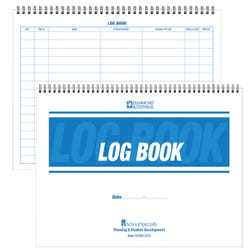 Image for Hammond & Stephens 2020 Non Duplicating Wire-O Bound Security Log Book, 8-1/2 X 11 Inches, 50 Sheets from School Specialty