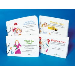 Image for Interactive Reading Books, Set D, Pack of 4 Books from School Specialty