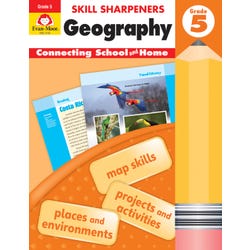 Image for Evan-Moor Skill Sharpeners: Geography, Grade 5 from School Specialty