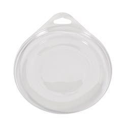 Image for School Smart Paint Palette Tray Cover, 7 Inches, Clear Plastic, Pack of 12 from School Specialty