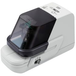 Image for MAX Heavy-duty Electronic Stapler, 70 Sheets Capacity, 5000 Staple Capacity, Gray/Black from School Specialty