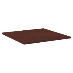 Image for Lorell Hospitality Table, Mahogany Square Tabletop, 42 x 42 Inches from School Specialty