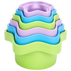 Image for Green Toys Stacking Cups, Set of 6 from School Specialty