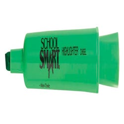 School Smart Tank Style Highlighters, Chisel Tip, Green, Pack of 12 Item Number 1354269