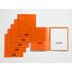 Image for School Smart Take Home Folder, Orange, Set of 24 from School Specialty