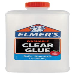 Image for Elmer's Washable School Glue, 32 Ounces, Clear from School Specialty