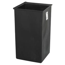 Image for Safco Rigid Liner for Wood Receptacle, 36 gal, 17 x 17 x 27-1/4 Inches, Plastic, Black from School Specialty