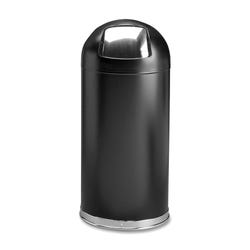 Image for Safco Waste Receptacle, 15 x 15 x 35 Inches, Black from School Specialty