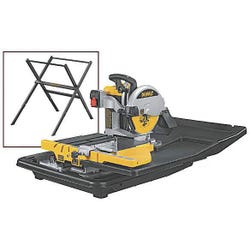 Image for DeWALT Wet Tile Saw with Stand, 10 in Diameter from School Specialty