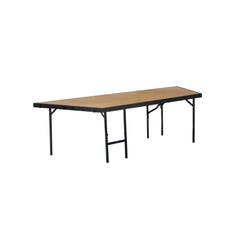 Image for National Public Seating Portable Hardboard Stage Pie, 96 x 36 x 24 from School Specialty