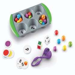 Image for Learning Resources Mini Muffin Match Up Math Activity Set from School Specialty