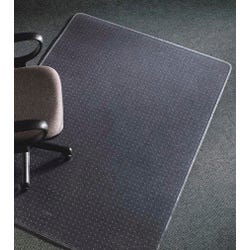 Image for Deflect-o Supermat Chair Mat, 46 x 60 x 1/8 Inches, Vinyl, Rectangle from School Specialty