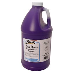 Sax Heavy Body Acrylic Paint, 1/2 Gallon, Violet Item Number 1572444