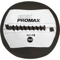 Image for Champion Sports Rhino Skin Promax Medicine Ball, 18 Pounds, Black from School Specialty