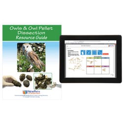 NewPath Learning Owls and Owl Pellet Dissection Resource Guide with Multimedia Lesson 2106971