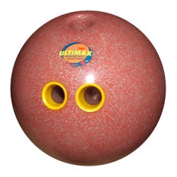 Image for Sportime Ultimax Bowling Ball, 6 Pounds, Orange Glitter from School Specialty