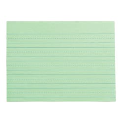 School Smart Green Newsprint Practice Paper, 1 Inch Rule, 12 x 9 Inches, 500 Sheets 085255
