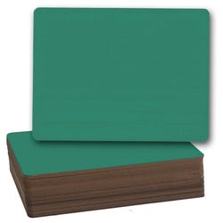 Image for Flipside Chalkboard, 9-1/2 x 12 Inches, Green, Pack of 24 from School Specialty