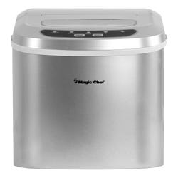 Image for Magic Chef Countertop Ice Maker, 27 Pounds of Ice, Silver from School Specialty
