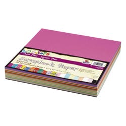 Pacon Acid-Free Heavy Weight Card Stock, 12 x 12 Inch, Assorted Colors, 160 Sheets Item Number 409338